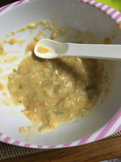 Foto resep MPASI 8-9m (Nasi Tim Saring Hati Ayam)