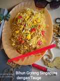 Bihun Goreng Singapura dengan Tauge|Singapore Fried Rice Noodle