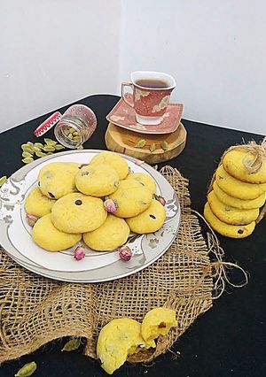 عکسی از دستور کلوچه بدون شیرو فر