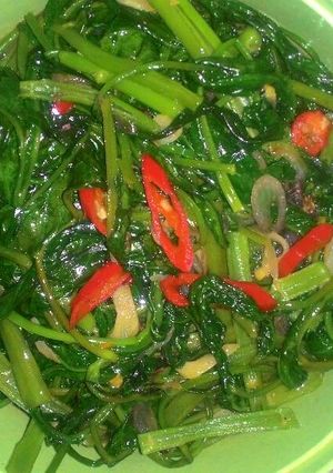 Foto resep Cah Kangkung Hemat
