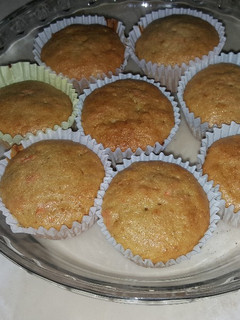 Una foto de Cupcakes de zanahoria