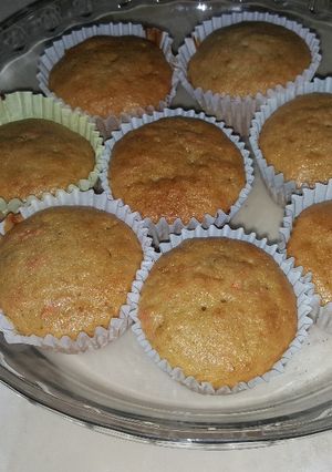 Una foto de Cupcakes de zanahoria