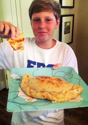 A picture of Easy Calzones.