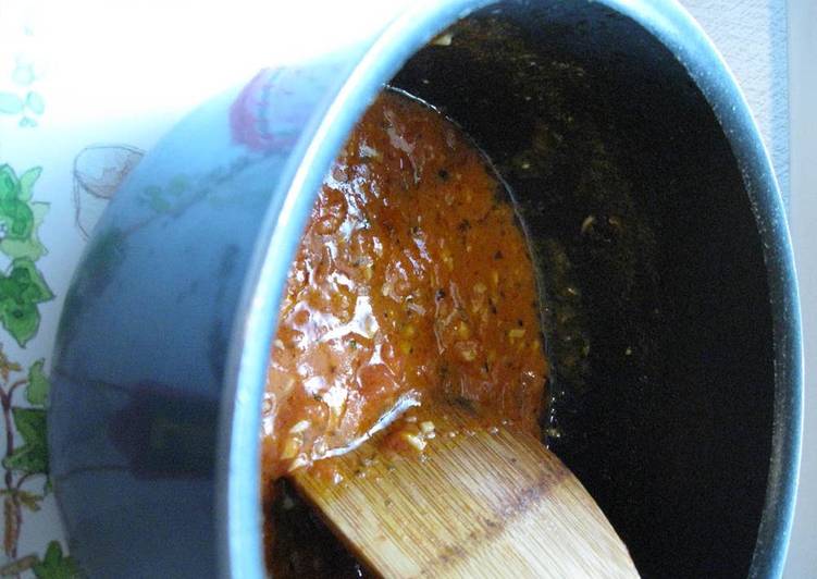 Recipe of Homemade Spanish Tomato Purée