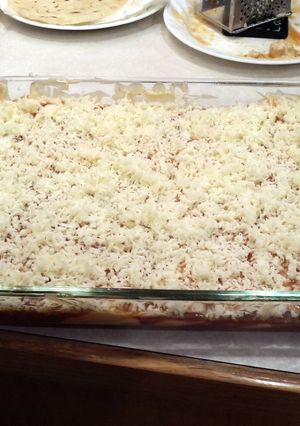 A picture of Enchiladas.