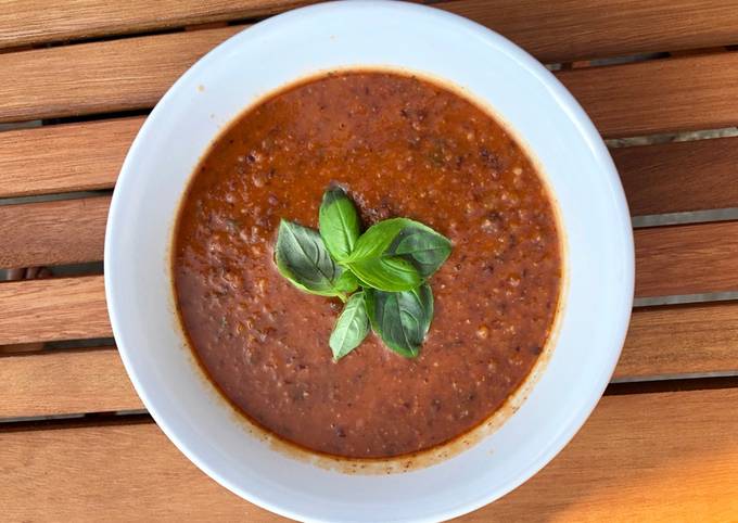 How to Make Any-night-of-the-week Tomato, Black Bean and Lemon Soup