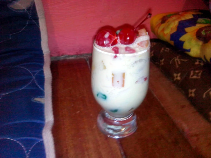 Easy Steps Prepare Recipes Buko Fruit Salad the Delicious Delicious.