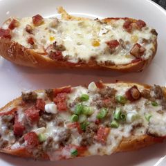 A picture of French Bread Pizza.
