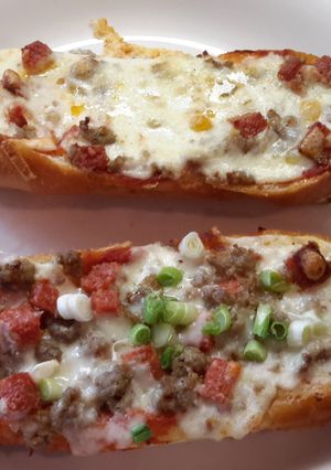 A picture of French Bread Pizza.