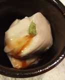 Easy 'Jīmamī Dōfu' with Peanut Butter