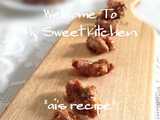 caramelized walnuts