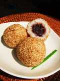 Non-fried Rice Sesame Balls
