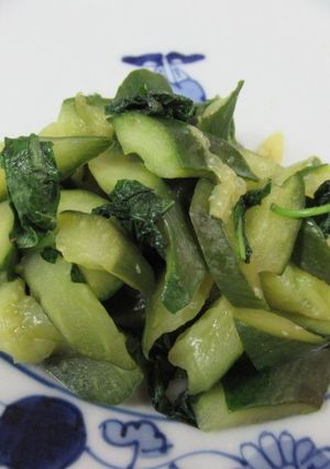 紫蘇煮小黃瓜 的食譜成品照片
