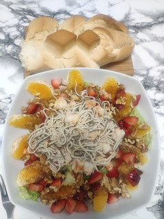 Una foto de Ensalada templada de gulas