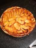 Tarta de manzana con harina de arroz