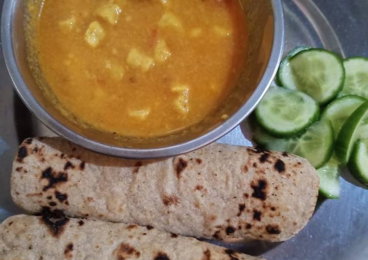 Besan ke gatte ki sabji