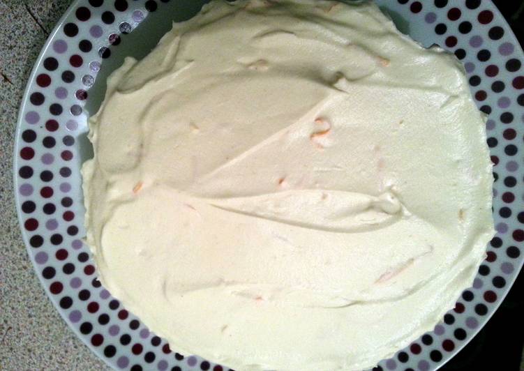 Recipe: Appetizing orange and Malibu sweet cheesecake