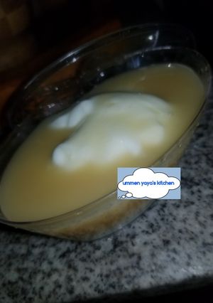 A picture of Citrus mousse.