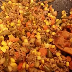 A picture of Stir-fry Vegetables Soup Without The Soup.