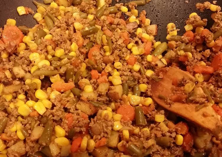 Stir-fry Vegetables Soup Without The Soup