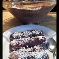 A picture of AMIEs "delicious" TIRATISU.