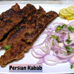 A picture of Persian Kabab.