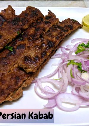 A picture of Persian Kabab.