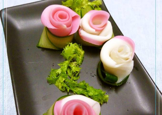 Deluxe Kamaboko Flowers