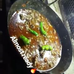 A picture of Mutton koyla karahi.