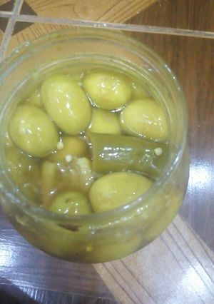 صورة لوصفة مخلل زيتون