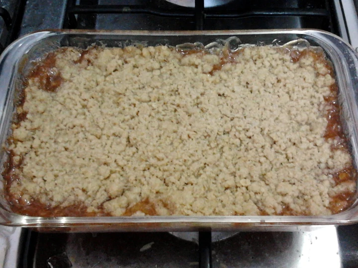 Recipe Apple Crumble which Delicious