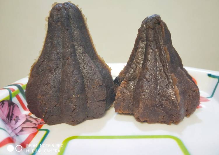 Eggless Chocolate Cake Modak