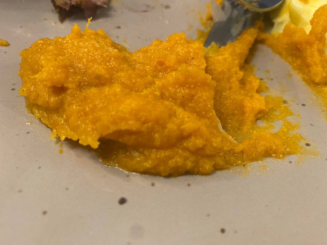 Édesburgonya püré köret Thermomixben recept recept fotó