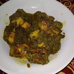 A picture of Methi Chaman.
