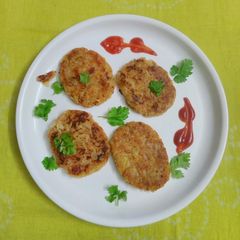 A picture of Eggless hash browns.