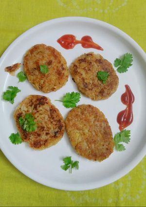 A picture of Eggless hash browns.