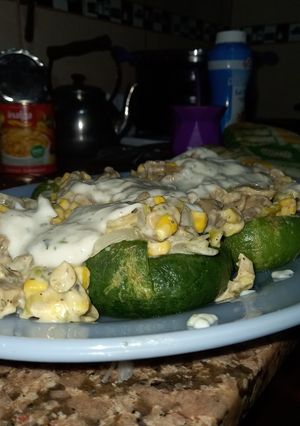 Una foto de Relleno de champignones