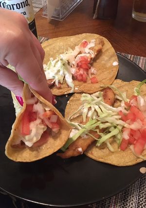 Una foto de Tacos de pescado estilo Baja 🐠