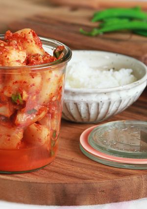 餐廳級韓式蘿蔔泡菜by戀戀家 的食譜成品照片