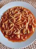 Stewed Noodles with Mussels and Squid