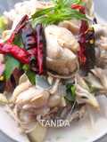Tom Kha Gai with Banana Blossom