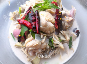 รูปของ ต้มข่าไก่ใส่หัวปลี