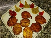A picture of egg potato kabab