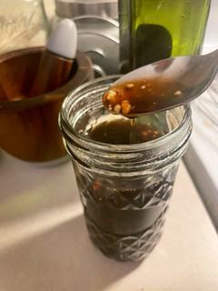 A picture of Honey Teriyaki Sauce (vegan/ vegetarian/ gluten free with substitute) 🌱.