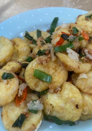 Foto resep Tofu cabe garam simple pake bangettt