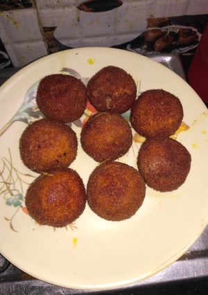 চিকেন চিজ বল রেসিপির প্রধান ছবি