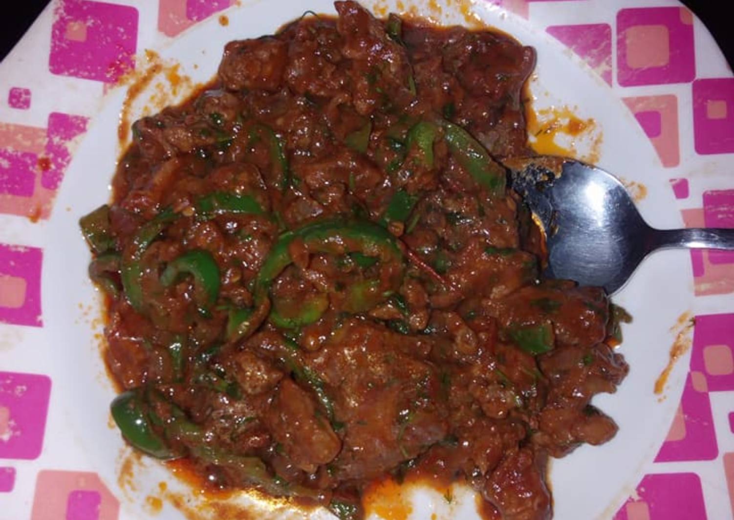 Wet fry Beef Recipe by Isabella Cookpad