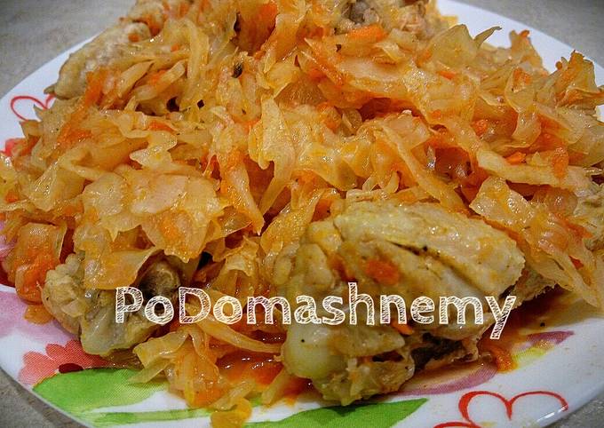 Тушеная капуста с мясом и картошкой, рецепт с фото | Волшебная hb-crm.ru