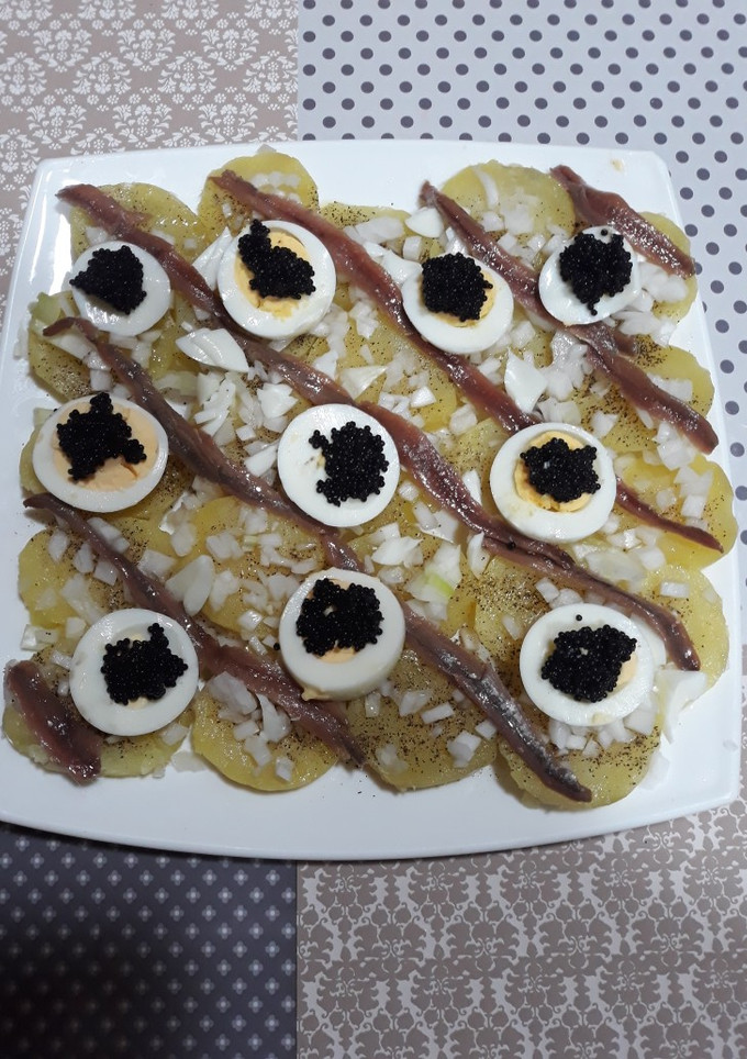 Una foto de Ensalada de patata cocida