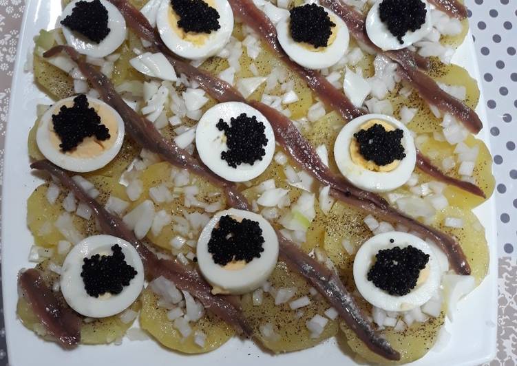 Ensalada de patata cocida